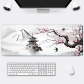 Eco-friendly Japanese / Chinese Style Mouse Pad 4mm Thickness for Gaming Keyboard Anti-slip Rubber Base Desk Mat